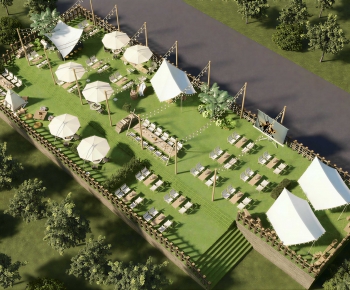 Modern Architectural Bird's-eye View Planning-ID:925890925