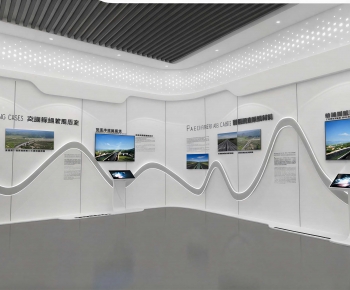 Modern Exhibition Hall-ID:707654959