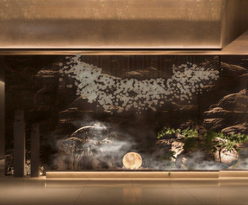New Chinese Style Lobby Hall-ID:848891972