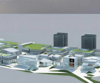 Modern Appearance Of Commercial Building-ID:900244956
