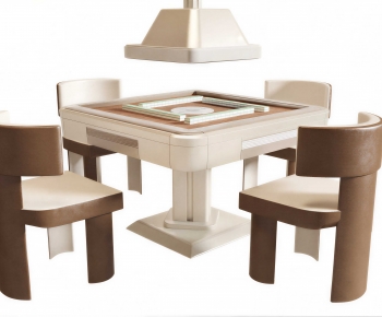Modern Mahjong Tables And Chairs-ID:248990067