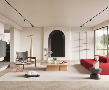 Modern A Living Room-ID:759058006
