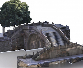 Chinese Style Bridge-ID:495505098