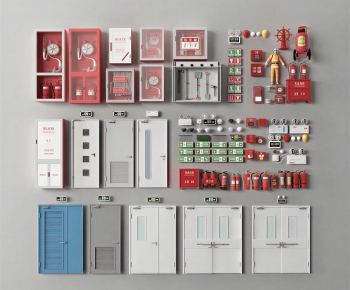 Modern Fire-fighting Equipment-ID:960706959