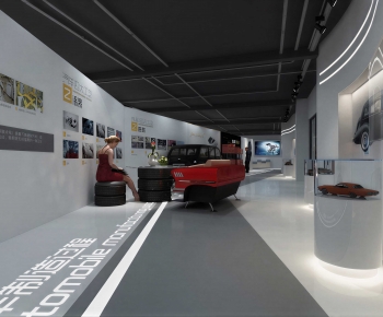 Modern Exhibition Hall-ID:751374013