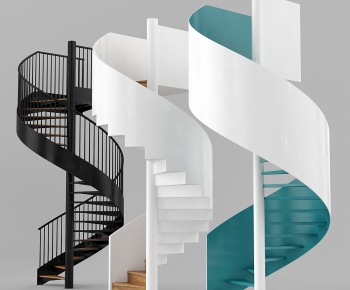 Modern Rotating Staircase-ID:871817117