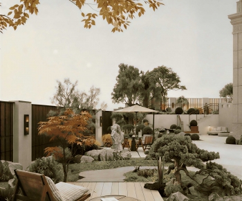 Modern Courtyard/landscape-ID:708311081