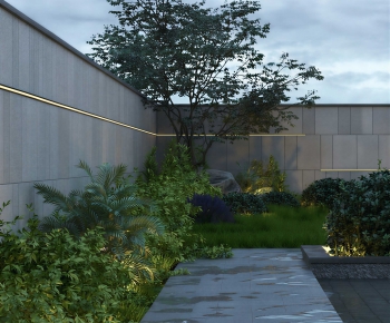 Modern Courtyard/landscape-ID:875015021