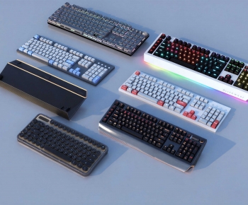 Modern Keyboard And Mouse-ID:281434065