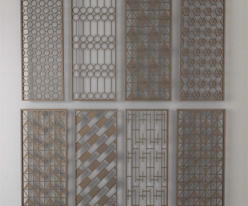 Modern Metal Screen Partition-ID:283670424