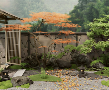 New Chinese Style Courtyard/landscape-ID:696361067