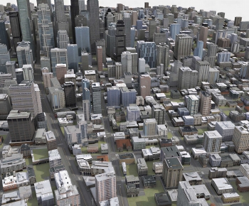 Modern Architectural Bird's-eye View Planning-ID:312978039