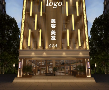 Modern Facade Element-ID:581032994