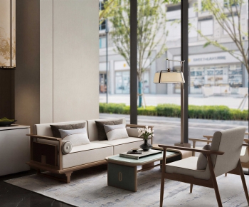 New Chinese Style Sofa Combination-ID:470112091