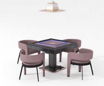 Modern Mahjong Tables And Chairs-ID:311537038