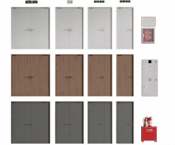 Modern Fire Door-ID:514769683