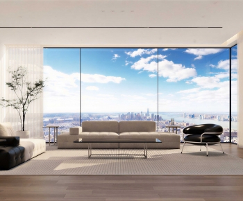 Modern A Living Room-ID:974716907