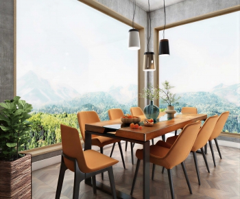 Modern Dining Room-ID:495928059