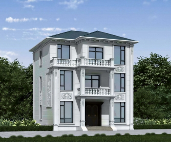 New Chinese Style Detached Villa-ID:626138931