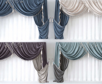Simple European Style The Curtain-ID:780591964