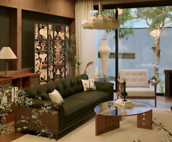 Modern A Living Room-ID:671547894