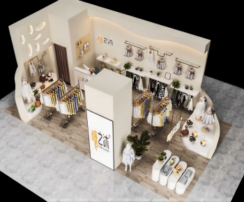 Modern Clothing Store-ID:568187001