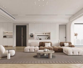 Modern A Living Room-ID:357486011