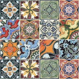 Retro styleTILES TEXTURE