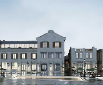 Modern Commercial Street-ID:870362044