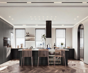 Modern Open Kitchen-ID:244149923