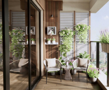 Modern Leisure Balcony-ID:873430017