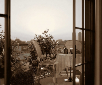 French Style Balcony-ID:436980725