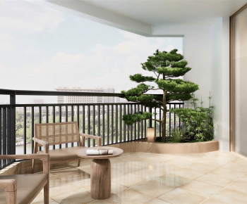 Modern Leisure Balcony-ID:912661083