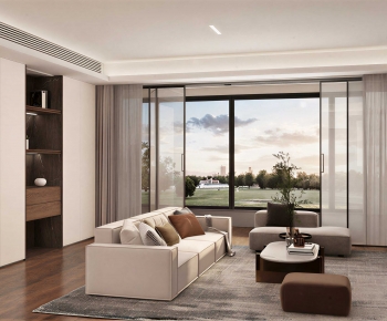 Modern A Living Room-ID:905432945