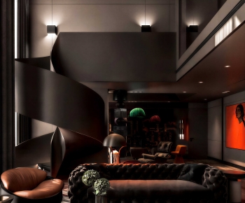 Modern A Living Room-ID:608642108