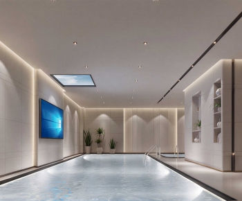 Modern Swimming Pool-ID:216972117