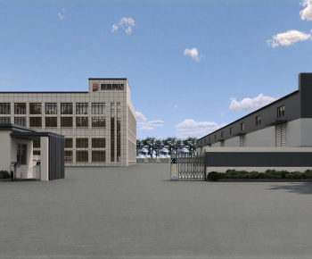 Modern Facade Element-ID:164563897