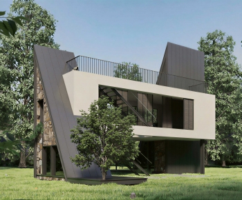 Modern Detached Villa-ID:283796075