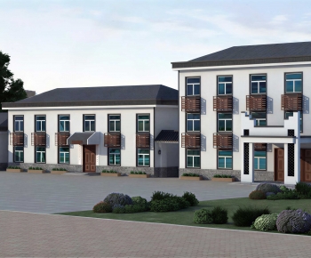 New Chinese Style Residential Building-ID:788872006