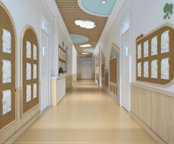 Modern Children's Kindergarten-ID:673307905