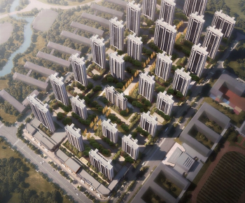 Modern Residential Building-ID:969340891