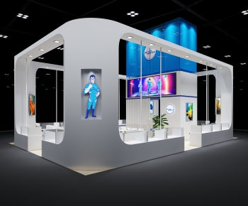 Modern Exhibition Hall-ID:203671936