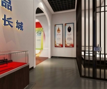 Modern Exhibition Hall-ID:429110059