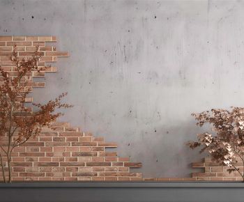 Industrial Style TV Wall-ID:519536975