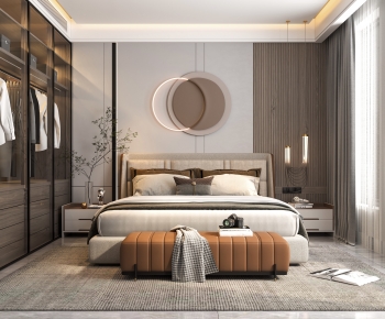 Modern Bedroom-ID:679972896