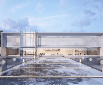 New Chinese Style Appearance Of Commercial Building-ID:298809053
