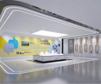 Modern Exhibition Hall-ID:905828954