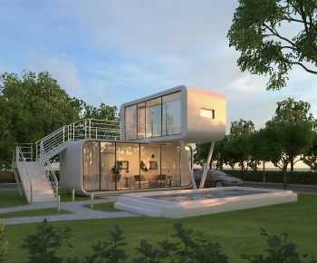 Modern Residential Building-ID:230863092