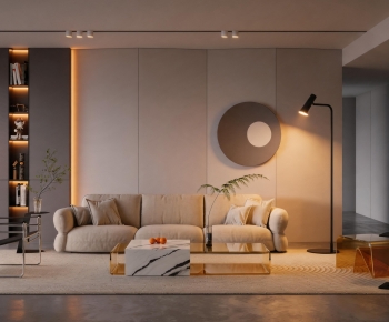 Modern A Living Room-ID:831559907