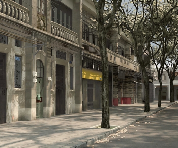 Modern Commercial Street-ID:176218031